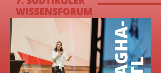 Top Speaker: 7. Südtiroler Wissensforum in Bozen