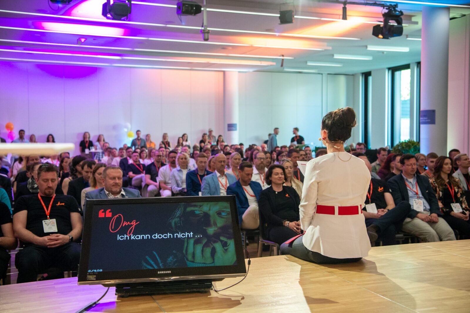 Silvia Agha Schantl als Keynote Speaker bei dem Jungunternehmertag 2025 in Krems